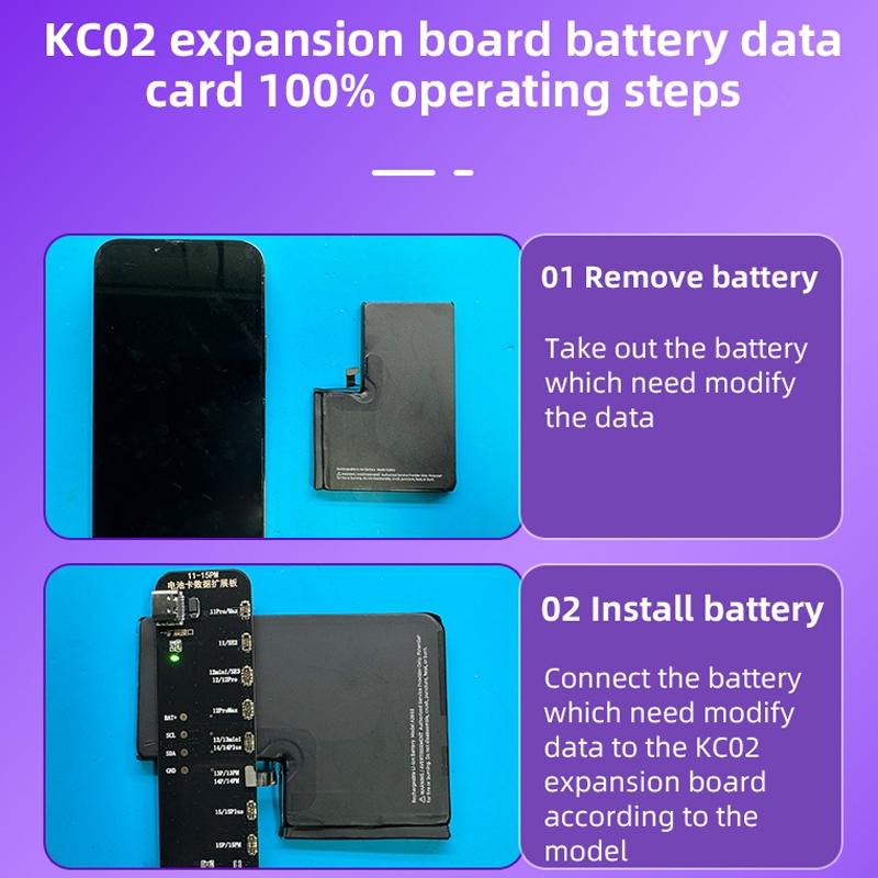 Efficient Battery Repair Board For Iphone 11 / 15 Pro Max - I2C Kc02 Expansion-1915196981836386313