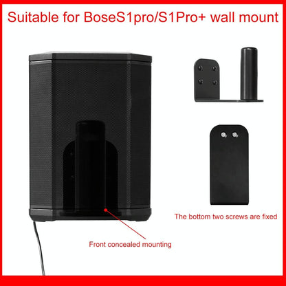 Bose S1 Pro / S1 Pro+ Metal Wall Mount Bracket - Black-1969996402700455939