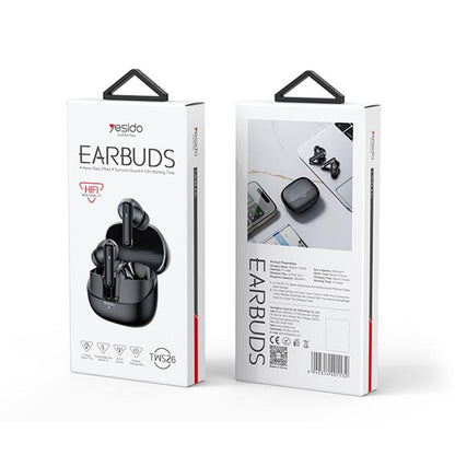 Black Wireless Bluetooth Earphones - Tws26-1915196870049796105