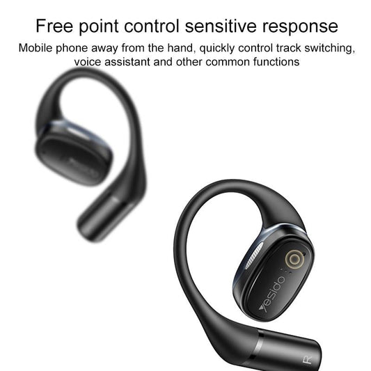 Black Open Wireless Bluetooth Earphones - Ysp18 Ows-1915197137197600769