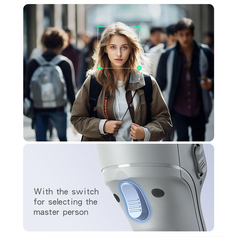 Three-Axis Handheld Gimbal For Sf18 Phone - Anti-Shake White-1915196840559644676