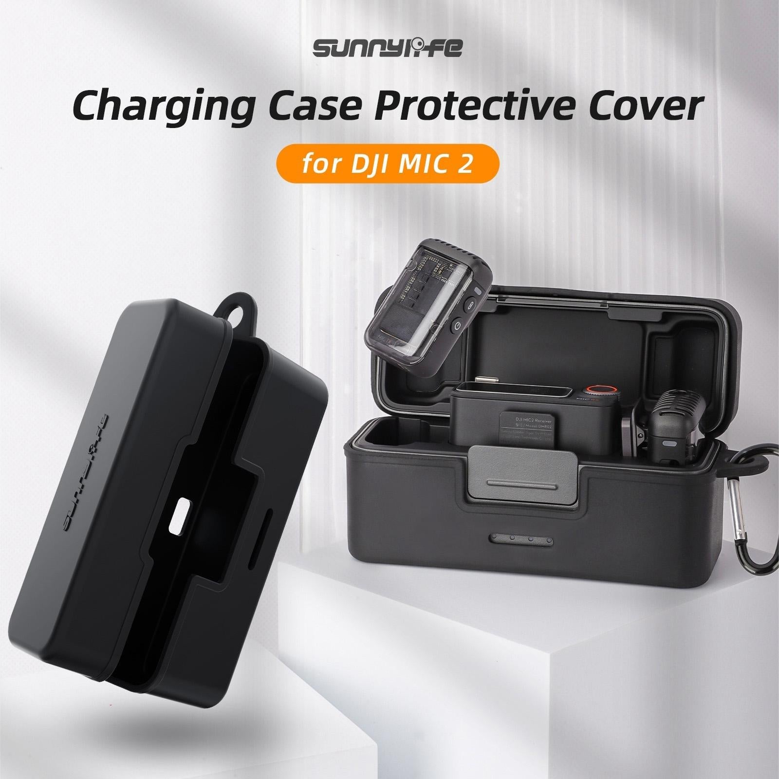 Protective Cover For Dji Mic 2 Charging Case - Wireless Mic Compatible-1915196885732298753