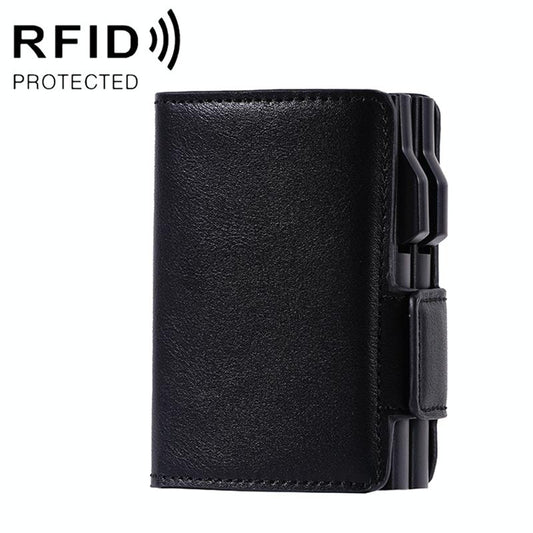 Secure Dual Rfid Blocking Card Holder - Anti-Magnetic-1915196875619831809
