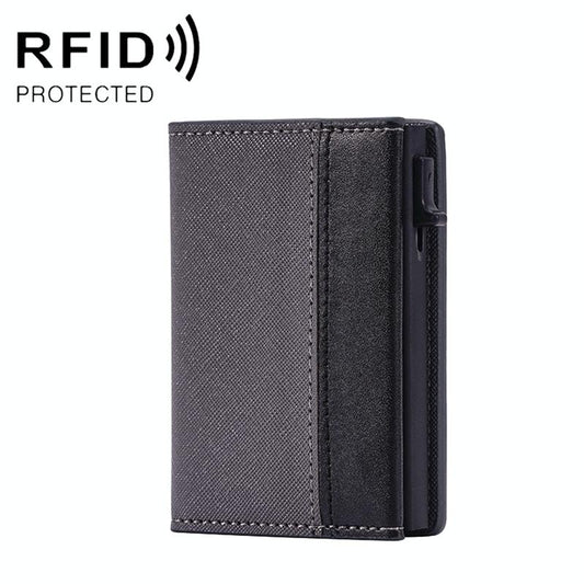 Rfid Blocking Triple Fold Card Holder - Anti-Magnetic-1915196934818238465
