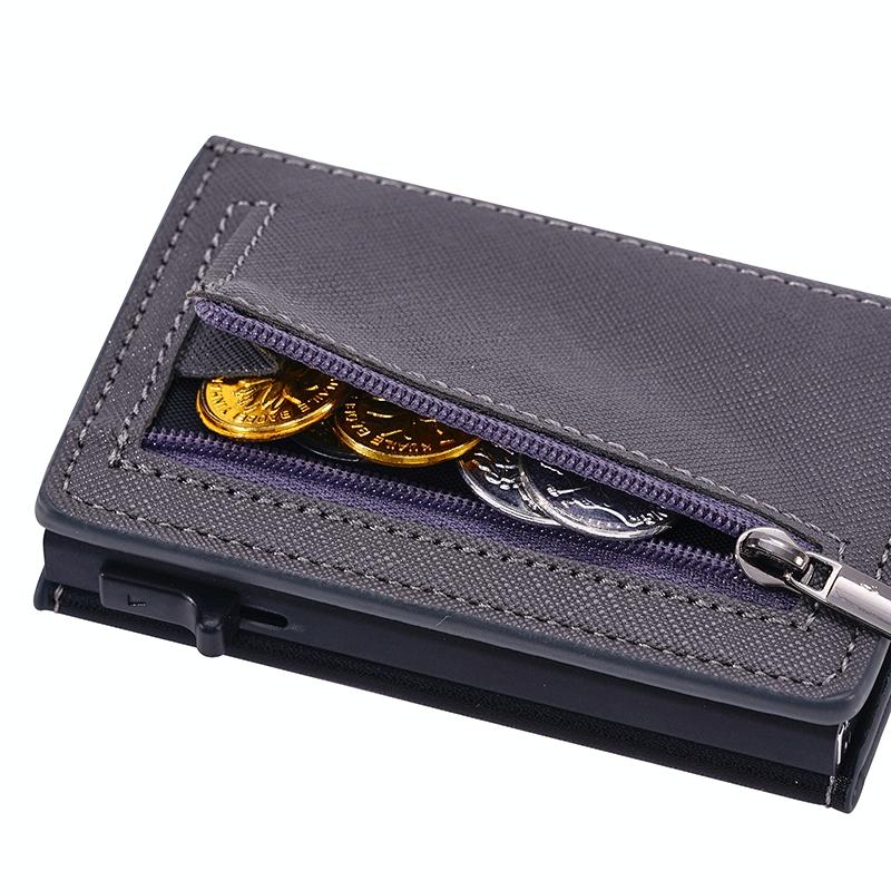 Rfid Blocking Triple Fold Card Holder - Anti-Magnetic-1915196934818238469