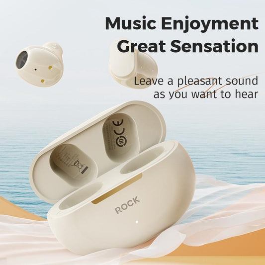 Beige Bluetooth 5.0 Tws Earphones-1915196941151637504