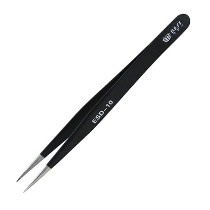 Esd Stainless Steel Tweezers - Precision Anti-Static-1915197473618530304