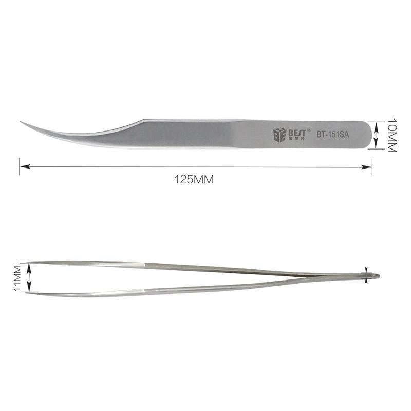 Premium Stainless Steel Tweezers - Best For Precision-1915197382308532228