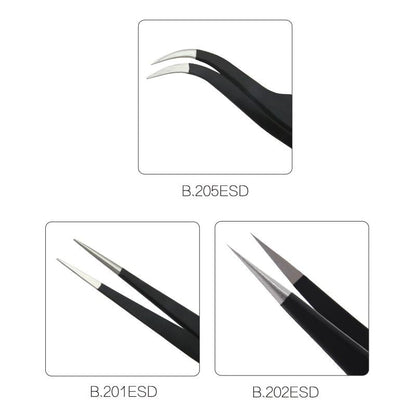 Top Tweezers For Electronics Best Bst 202Esd-1915196985430904835