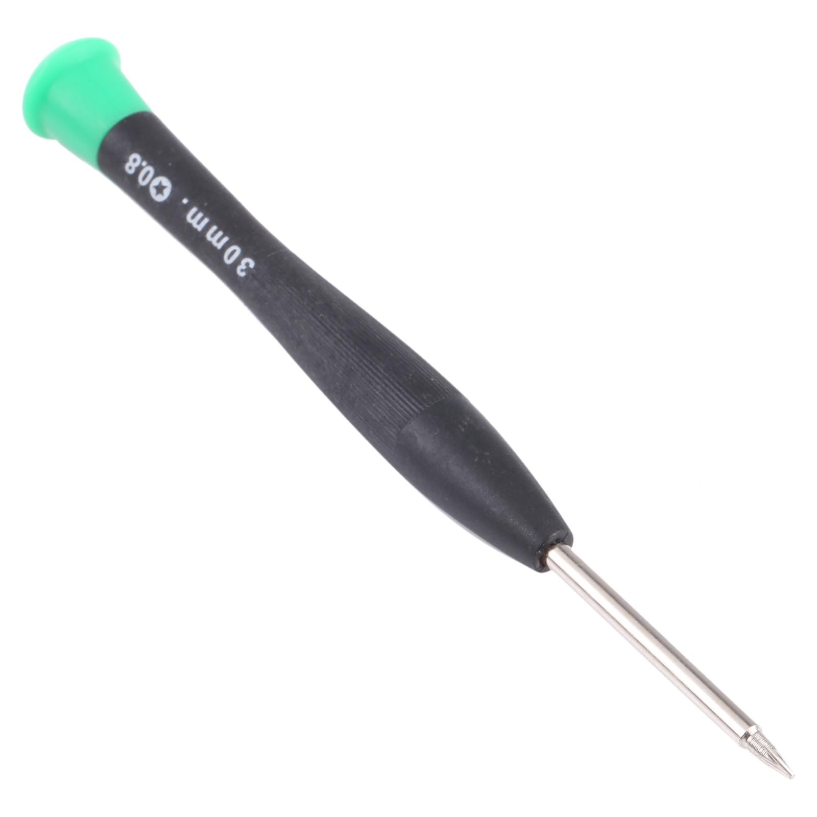 Jf-614 Mobile Phone Repair Tool - 0.8 Five Star Screwdriver Green-1915196542915055619