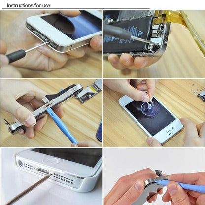 9-In-1 Iphone Repair Tool Kit For 6 / 6S / 5 / 5S - Professional Screwdriver Set-1915197729093586949