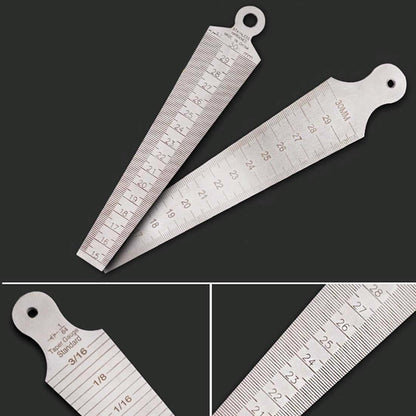 Stainless Steel Taper Gauge For Measuring Wedge Gaps 15-30Mm-1915197080683548673