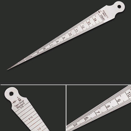 Stainless Steel Taper Gauge For Gap Measurement 1-15Mm-1915197750643920897