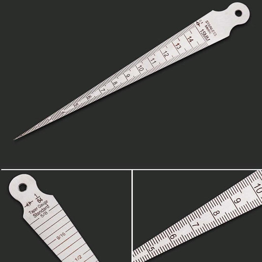 Stainless Steel Taper Gauge For Gap Measurement 1-15Mm-1915197750643920897