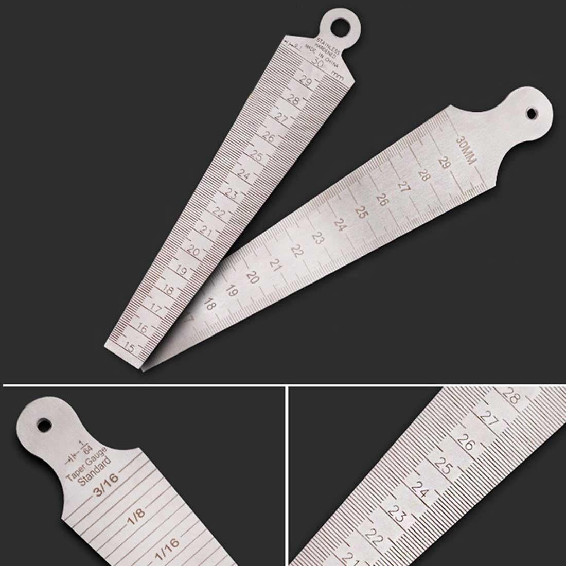 Stainless Steel Taper Gauge For Measuring Wedge Gaps 15-30Mm-1915197579889610753