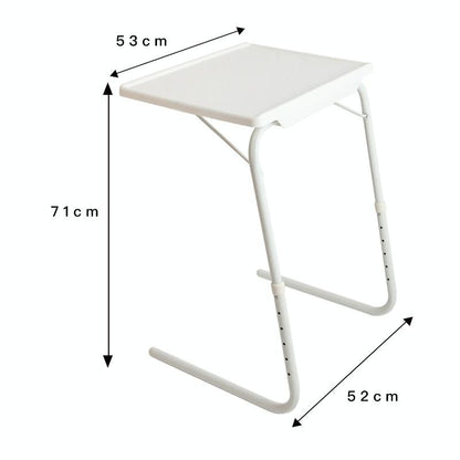 Foldable Laptop Table With Steel Tube Bracket And Plastic Pad-1915196638515826690