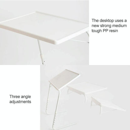 Foldable Laptop Table With Steel Tube Bracket And Plastic Pad-1915196638515826694