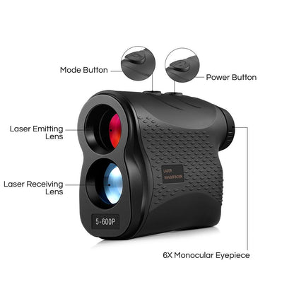 600M Handheld Golf Laser Distance Measuring Telescope-1915197916260208647