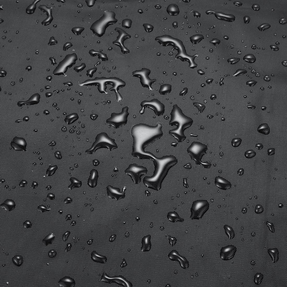 Outdoor Furniture Set Cover - Waterproof Anti-Uv Dust-Proof - 210D Oxford Cloth - 123X123X74Cm - Black-1964932360860471299