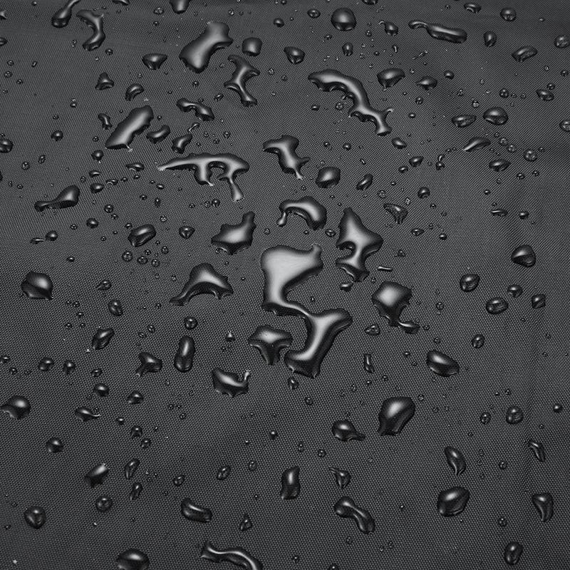 Waterproof 210D Oxford Cloth Cover For Outdoor Furniture Set - Protects From Uv Dust And Rain - 213 X 132 X 74Cm - Black-1964932304182841347