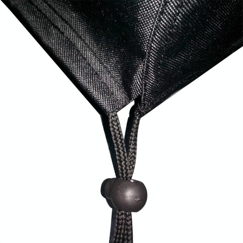 Outdoor Furniture Set Cover - Waterproof Anti-Uv Dust-Proof - 210D Oxford Cloth - 242X162X100Cm - Black-1964932283999850498