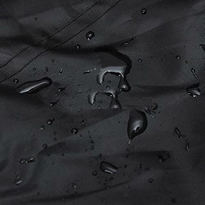 Outdoor Furniture Set Cover - Waterproof Anti-Uv Dust-Proof - 210D Oxford Cloth - 242X162X100Cm - Black-1964932283999850500