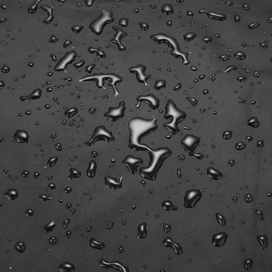 Waterproof 210D Oxford Cloth Bbq Grill Cover - Anti-Uv Dust-Proof Foldable - Fits Gas Charcoal Electric - 170X61X117Cm - Black-1915197209830363139