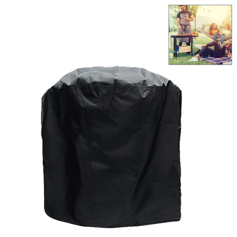 Waterproof Bbq Grill Cover - Anti-Uv Dust-Proof 210D Oxford Cloth - 58X77Cm - Black-1964932175245742080