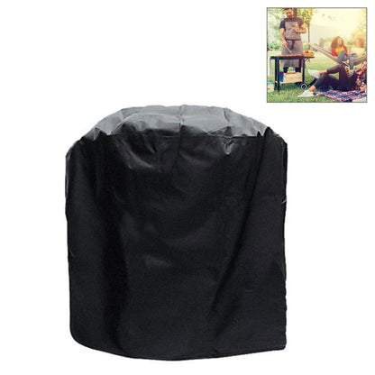 Waterproof Bbq Grill Cover - Anti-Uv Dust-Proof 210D Oxford Cloth - 58X77Cm - Black-1964932175245742080
