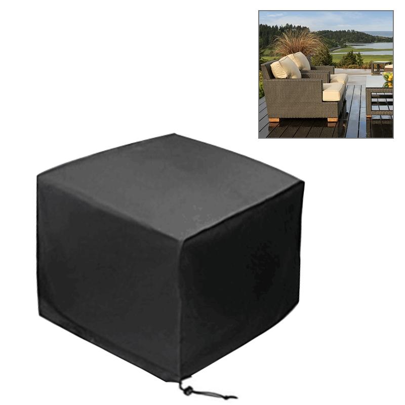 Waterproof Outdoor Furniture Set Cover - Anti-Uv Dust-Proof 210D Oxford Cloth - 325X208X58Cm - Black-1964932170581676037