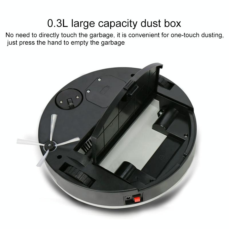 Smart Household Sweeping Robot - Grey-1915196559604191241