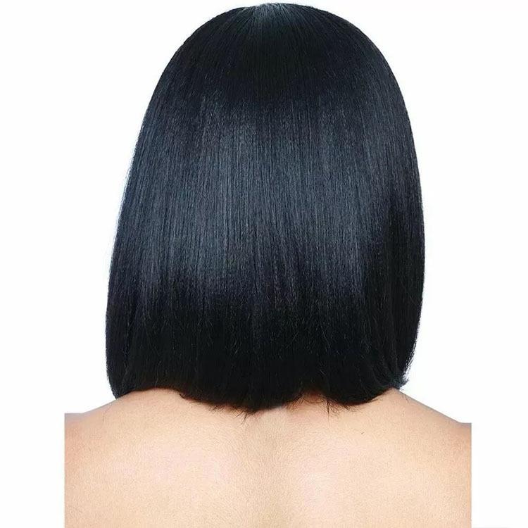 Women Shoulder Length Straight Hair Wig - Fluffy And Natural-1915196733911076866