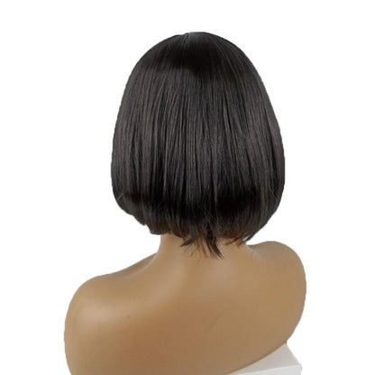 Stylish Short Straight Wig For Women - Chic Design-1915196766505013251