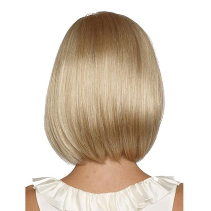 Short Bob Wig In Champagne Gold For Women-1915196564834488322