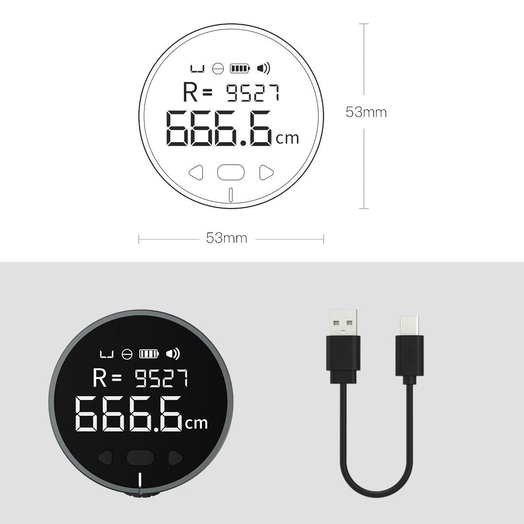 Portable Digital Ruler With Lcd Screen By Youpin Duka-1915196702457991172