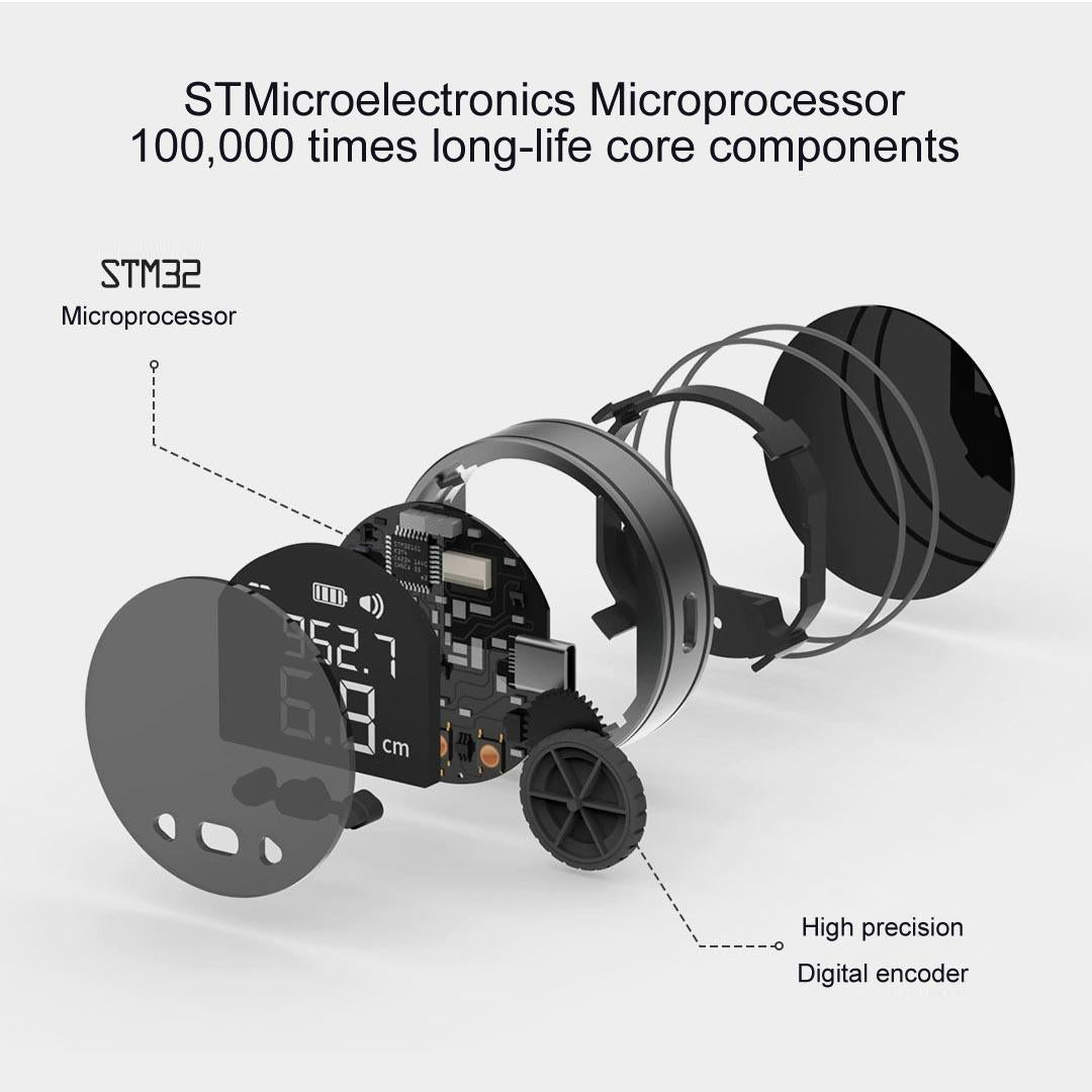 Portable Digital Ruler With Lcd Screen By Youpin Duka-1915196702457991173