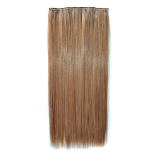 88M27 Long Straight Wig With Five Clips - Natural Look-1915197560667115521