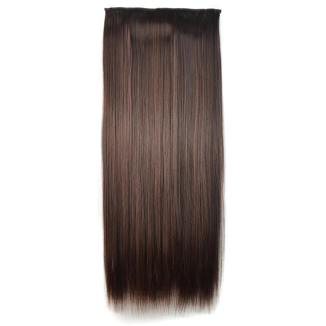 2M33 Long Straight Wig With Five Clips - Natural Look-1915197413488988166