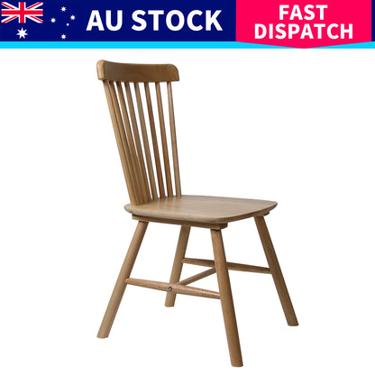 Levede 4x Dining Chairs Kitchen Windor Oak-1975420350502146056