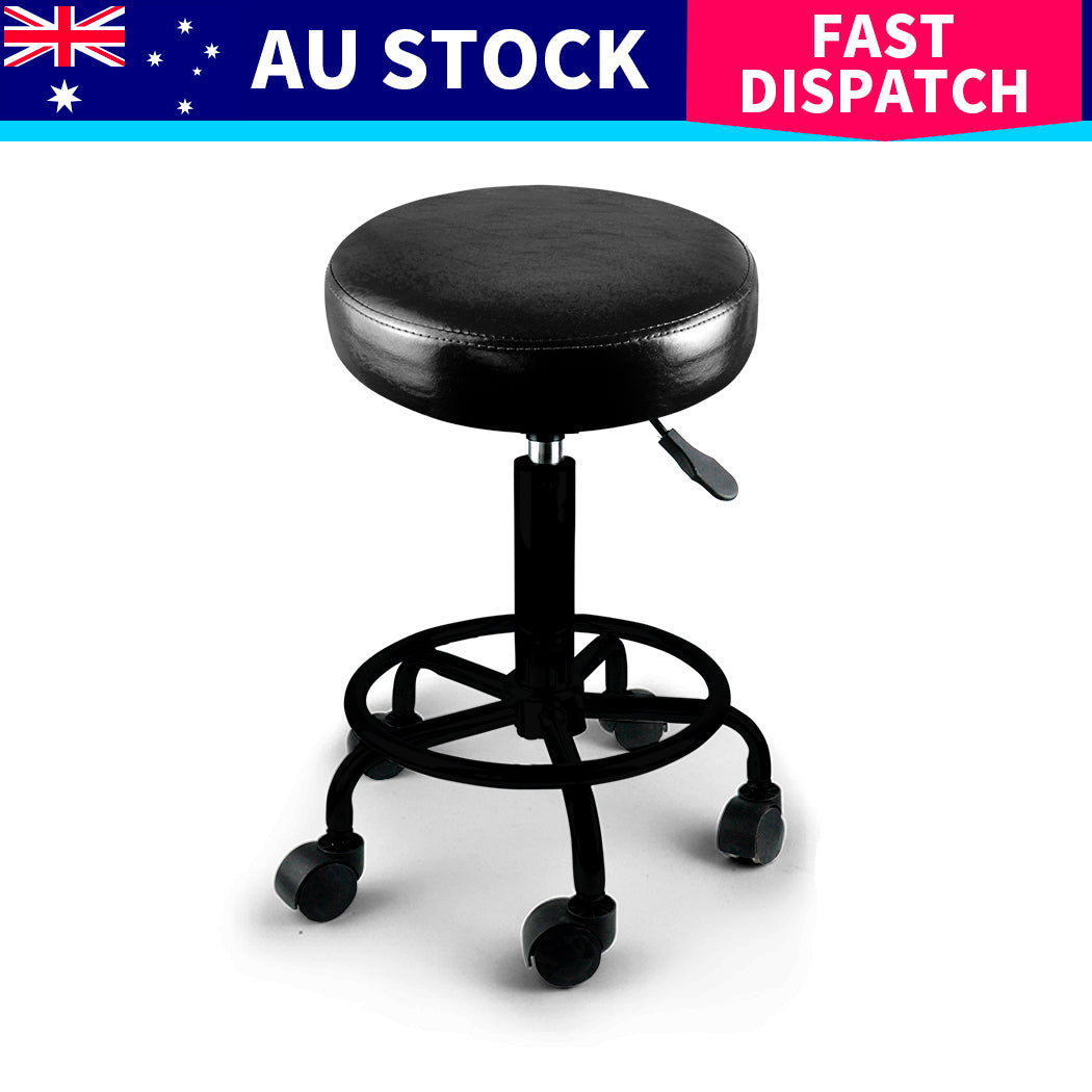 Levede 4x Salon Stool Swivel Bar Stools - Bens Market Place