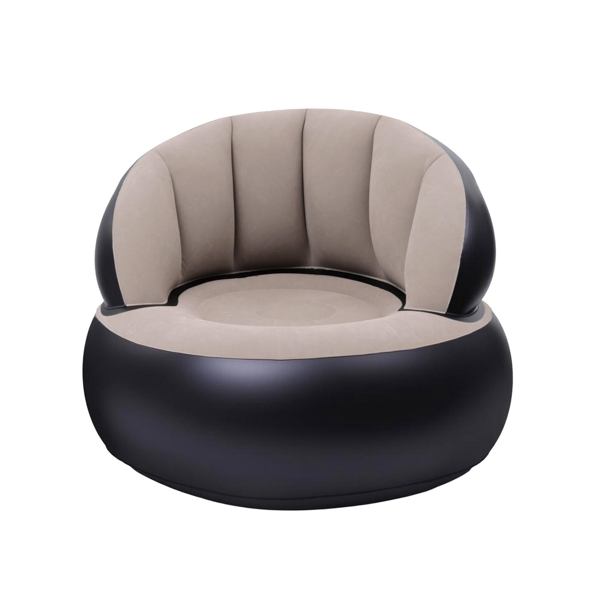 Gardeon Inflatable Chair Blow Up Folding Air Chairs Sofa for Camping with Pump - Bens Market Place