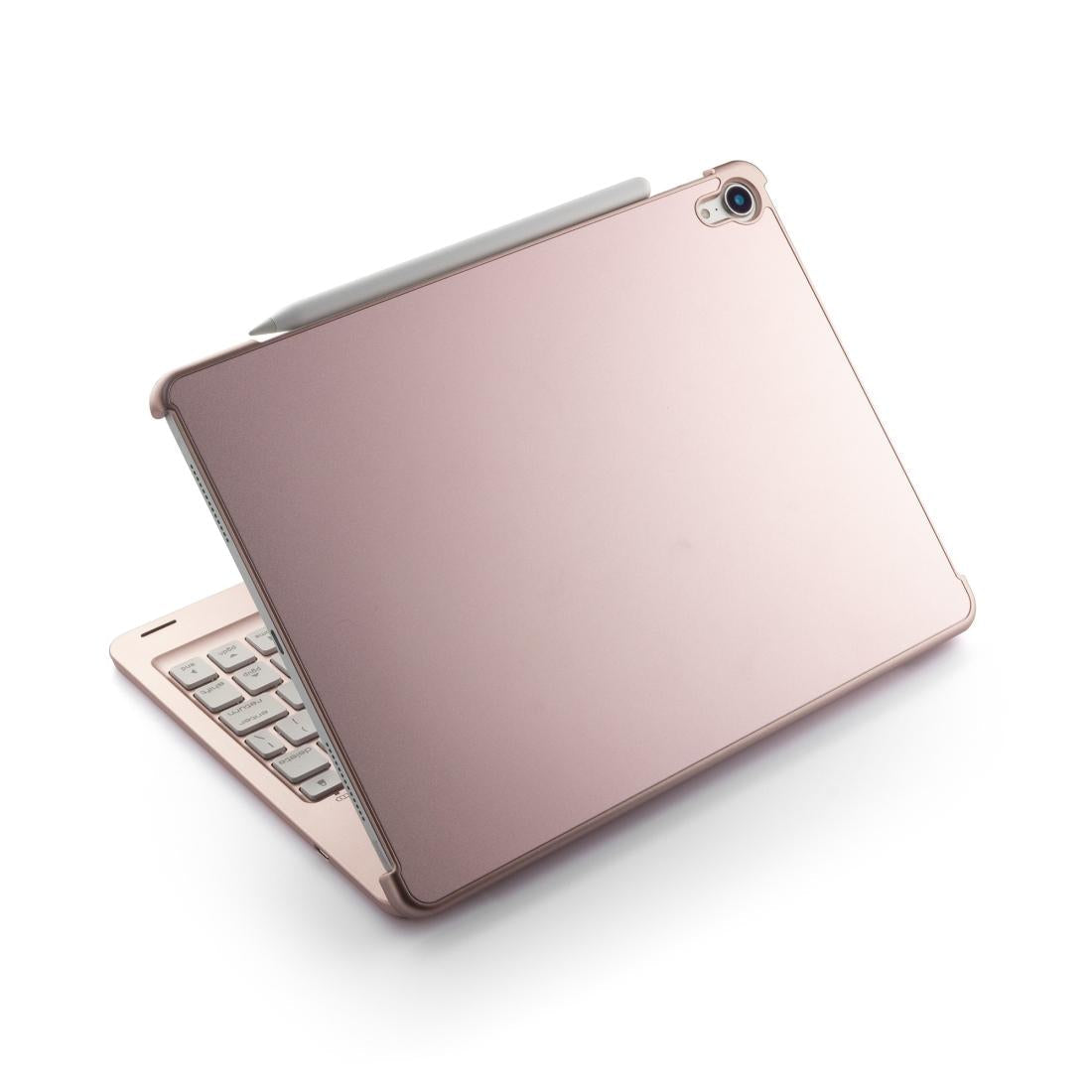 Wireless Bluetooth Keyboard Case For Ipad Pro 11 2018 - Rose Gold Colourful Backlight-1915196544135598082