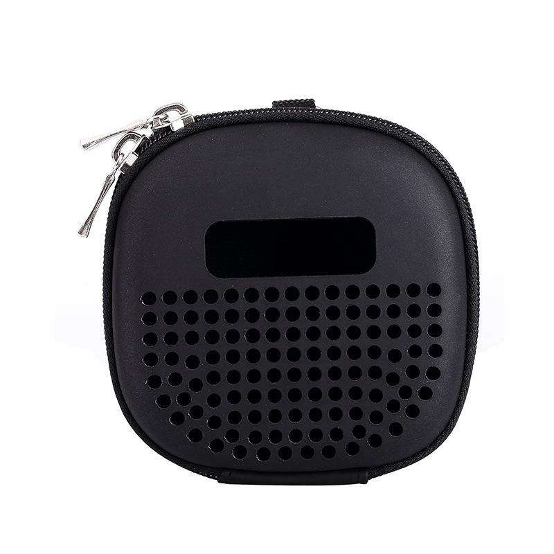 Shockproof Eva Bag For Bose Soundlink Micro Speaker - Portable With Rope & Metal Buckle Black-1915196748809244673