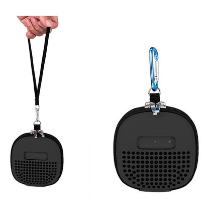 Shockproof Eva Bag For Bose Soundlink Micro Speaker - Portable With Rope & Metal Buckle Black-1915196748809244676