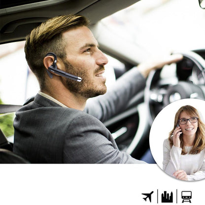 Rotatable Bluetooth Earphone With Charging Box & Digital Display-1915197887415980040