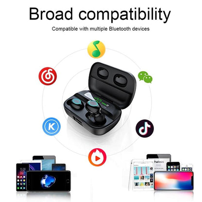 Wireless Touch Earbuds With Magnetic Charging Case-1915197722256871428