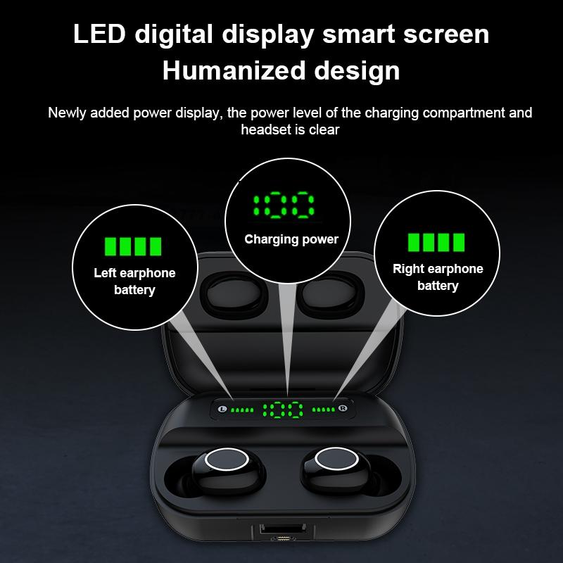Wireless Touch Earbuds With Magnetic Charging Case-1915197722256871431