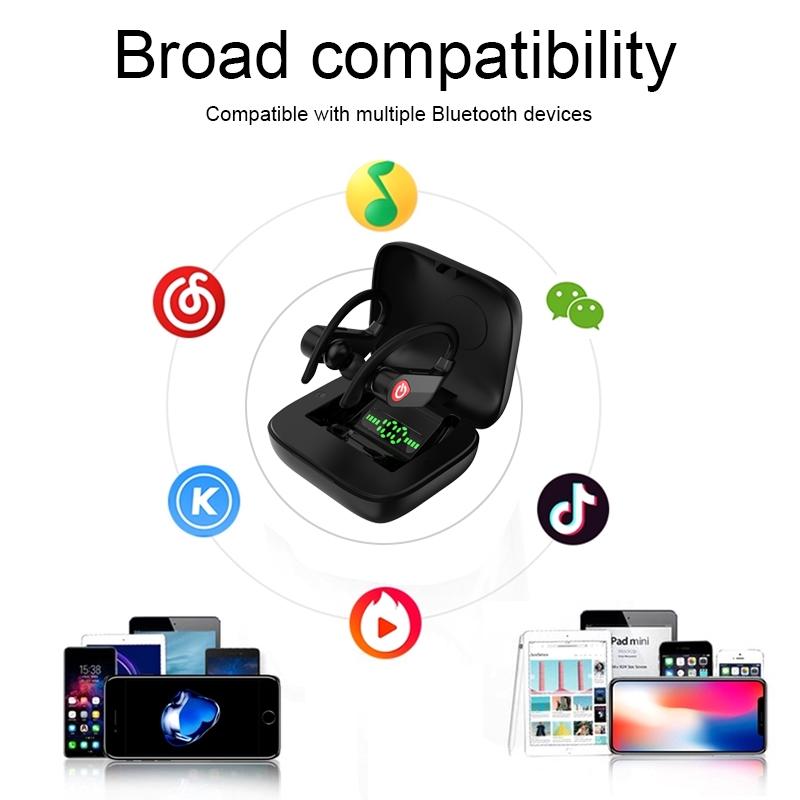 Wireless Sports Bluetooth Earphones With Charging Box - Q83-1915197673787494404