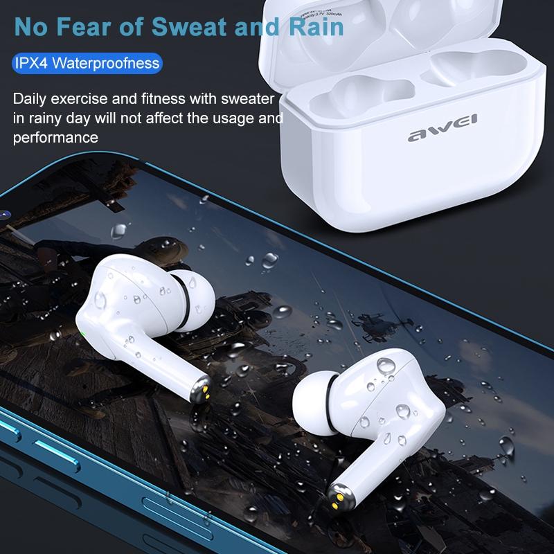 Waterproof Tws Headset With Anc & Charging Case - Ta1 Bluetooth V5.0-1915197596352253960