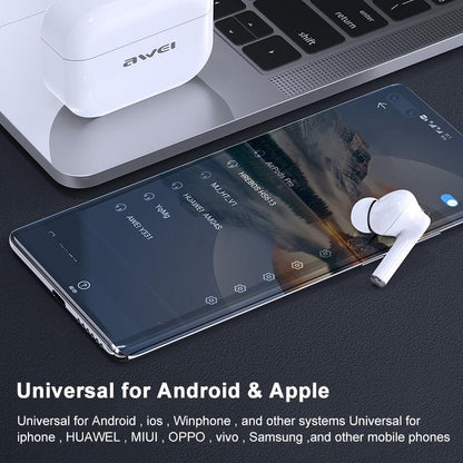 Waterproof Tws Headset With Anc & Charging Case - Ta1 Bluetooth V5.0-1915197596352253961